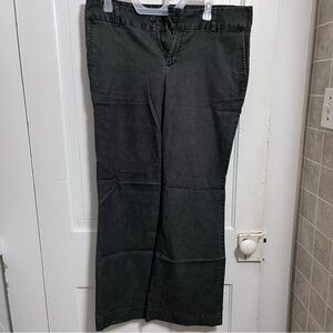 GAP Women’s Charcoal Gray Trousers